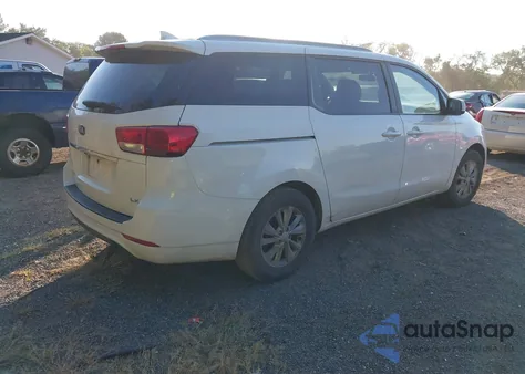 2015 Kia Sedona Lx из США, поврежденный, VIN KNDMB5C18F6061115